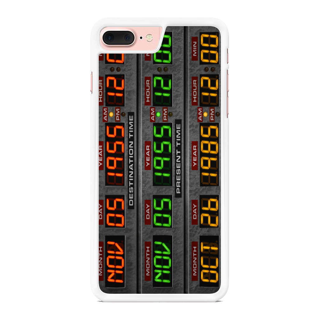 Back To The Future Time Circuits iPhone 7 Plus Case