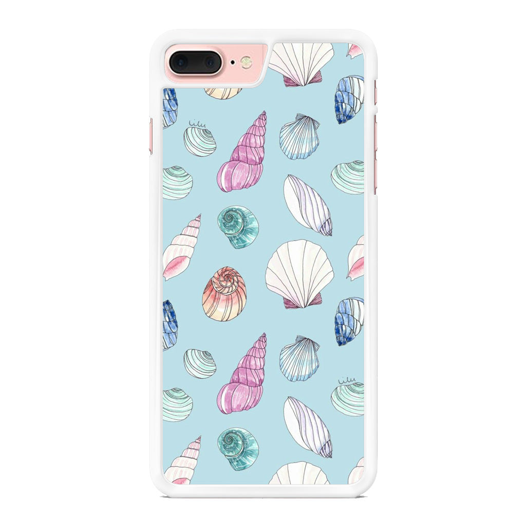 Beach Shells Pattern iPhone 8 Plus Case