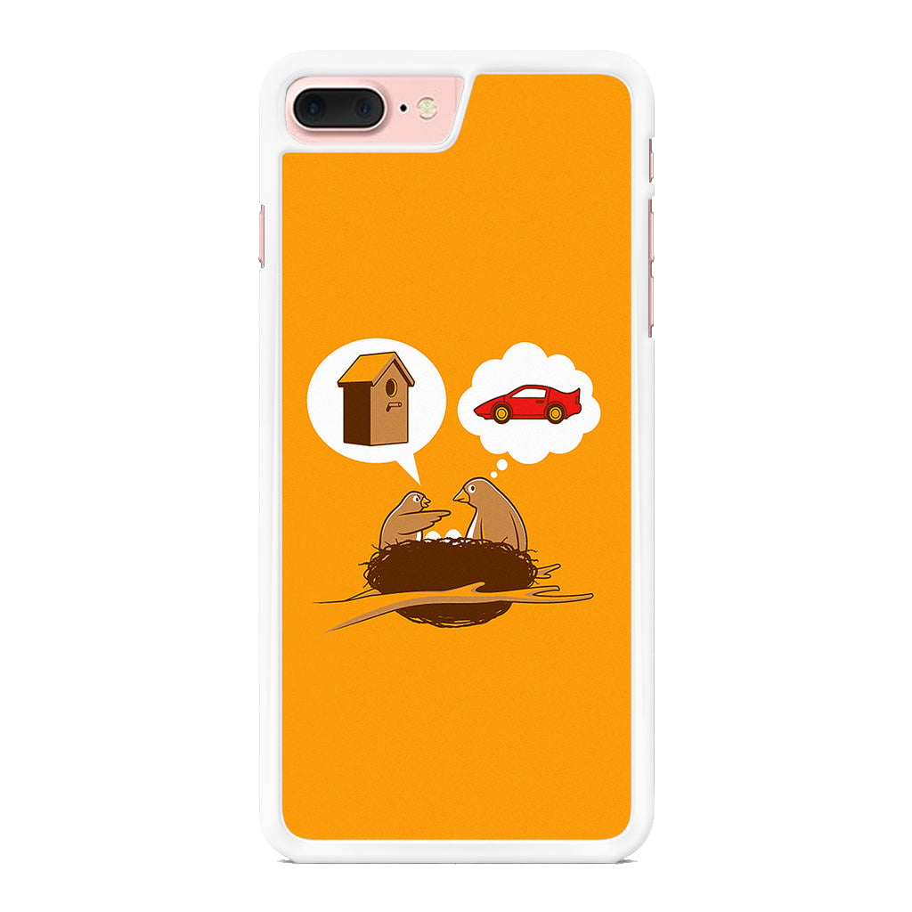 Bird Life Priorities iPhone 8 Plus Case