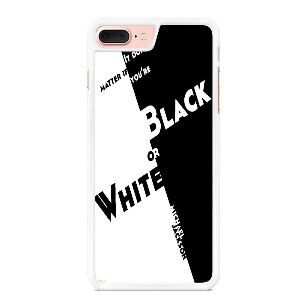 Black Or White Michael Jackson iPhone 8 Plus Case