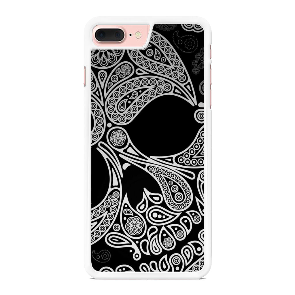 Black Skull iPhone 8 Plus Case