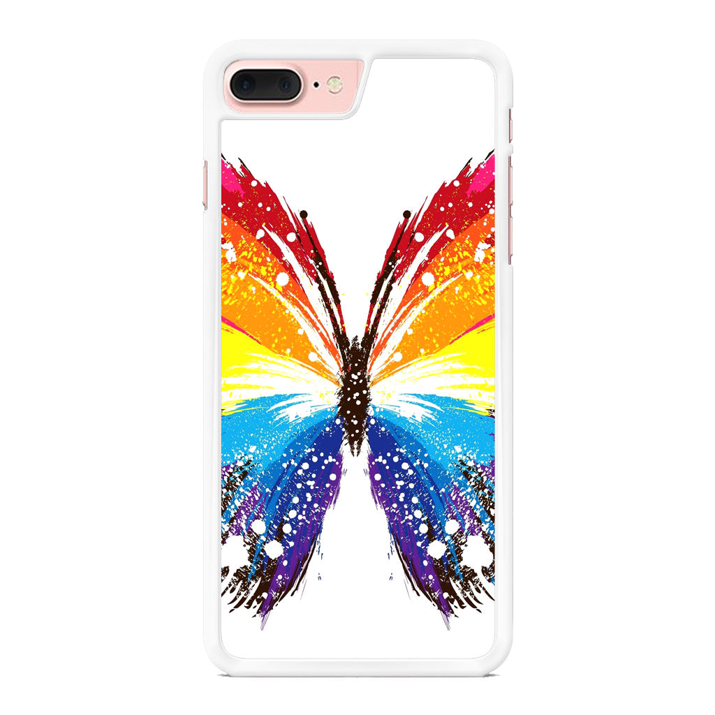 Butterfly Abstract Colorful iPhone 8 Plus Case