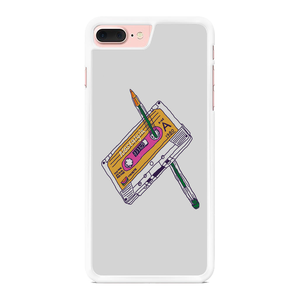 Cassete Tape Old iPhone 8 Plus Case