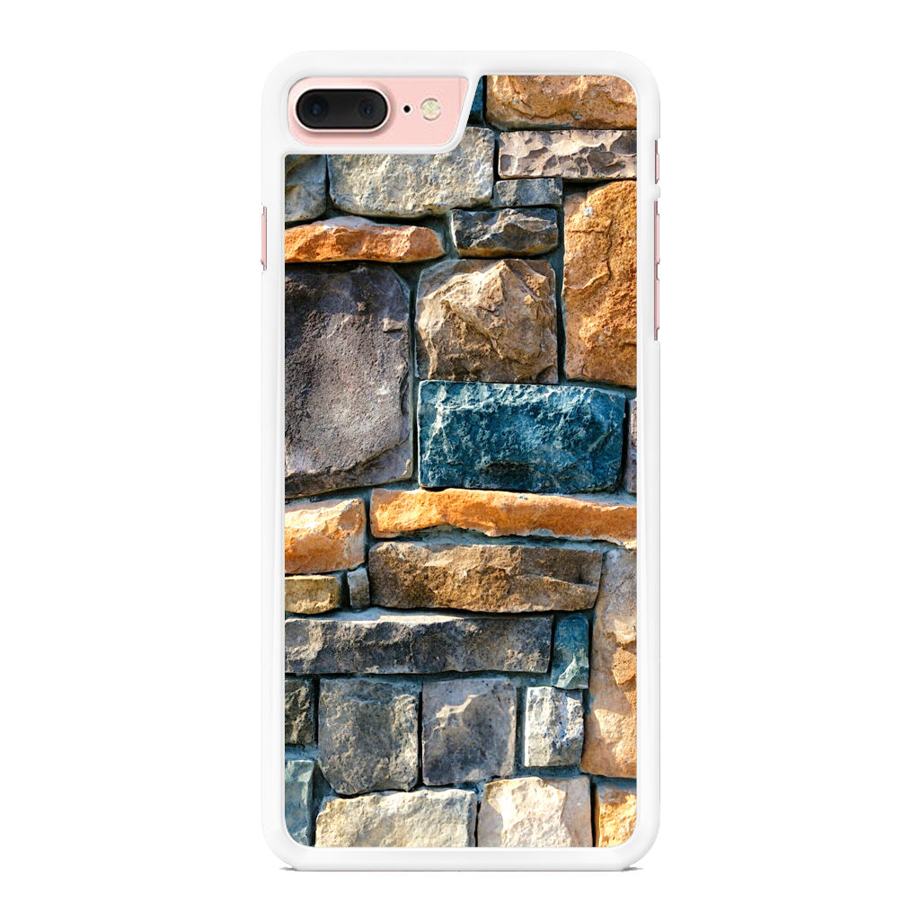 Colored Stone Piles iPhone 8 Plus Case