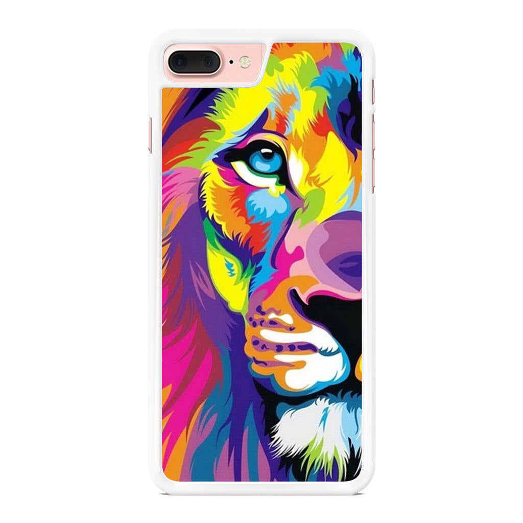 Colorful Lion iPhone 7 Plus Case