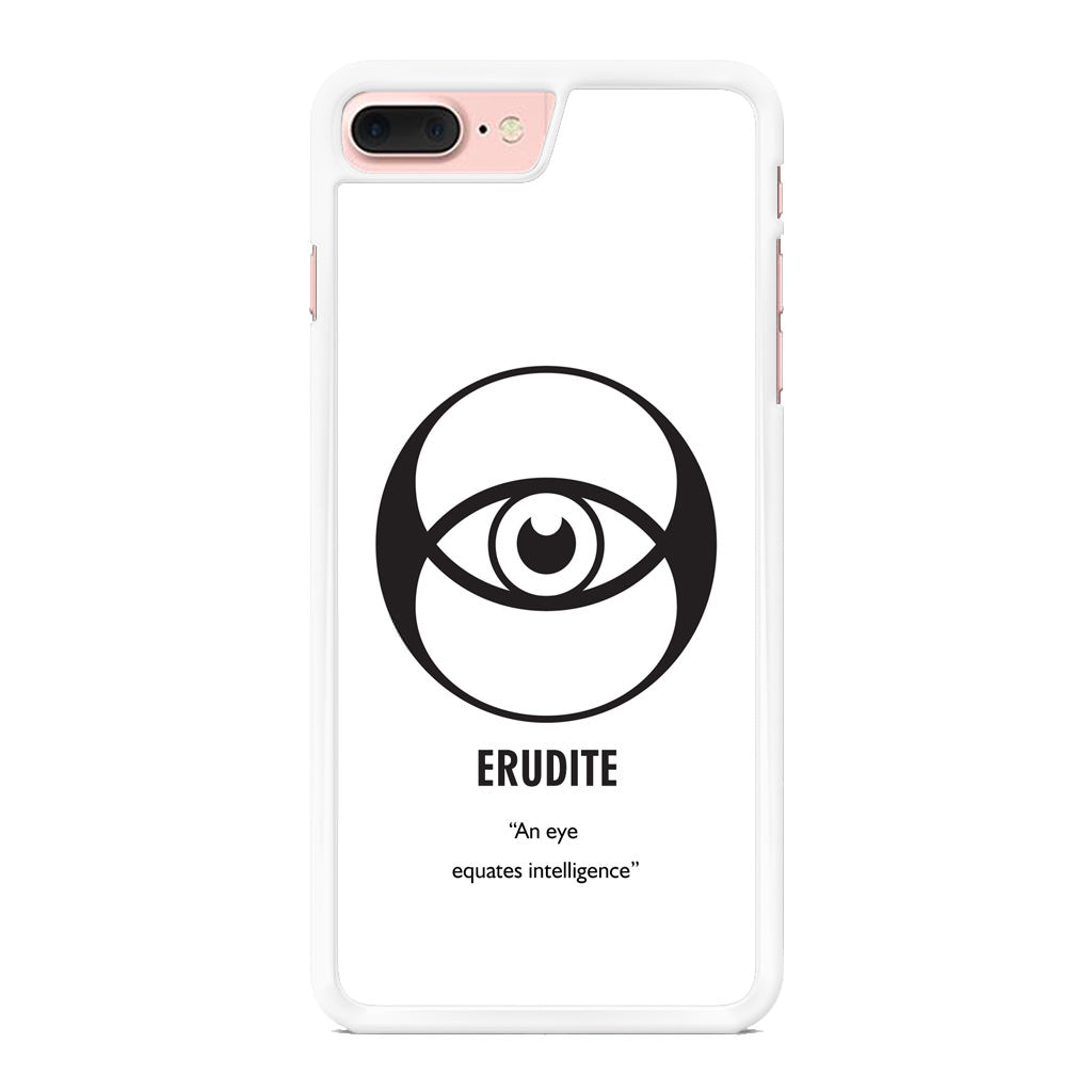 Erudite Divergent Faction iPhone 8 Plus Case