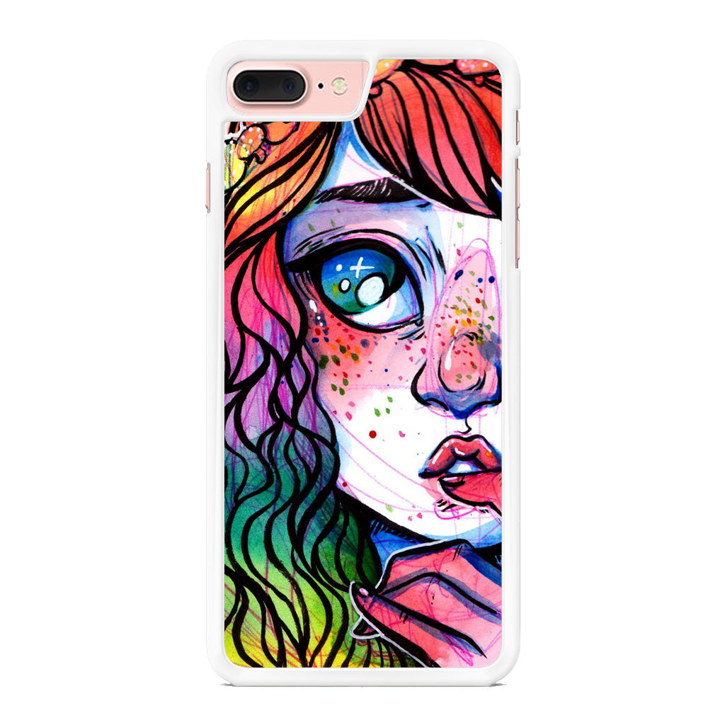 Eyes And Braids iPhone 8 Plus Case