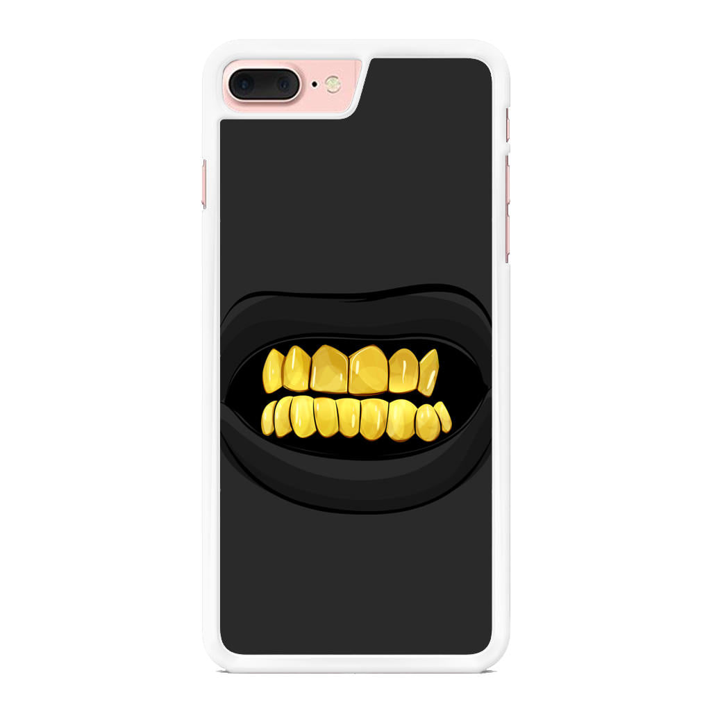 Gold Grillz iPhone 8 Plus Case