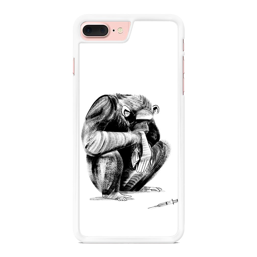 Guinea Chimp iPhone 8 Plus Case