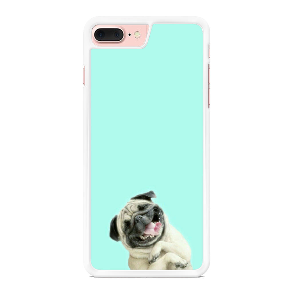 Laughing Pug iPhone 8 Plus Case