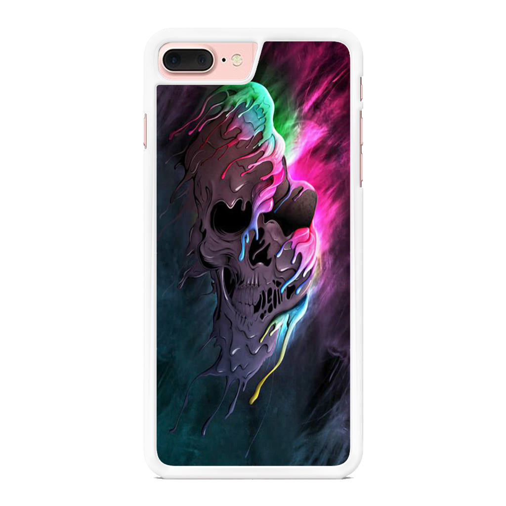 Melted Skull iPhone 8 Plus Case