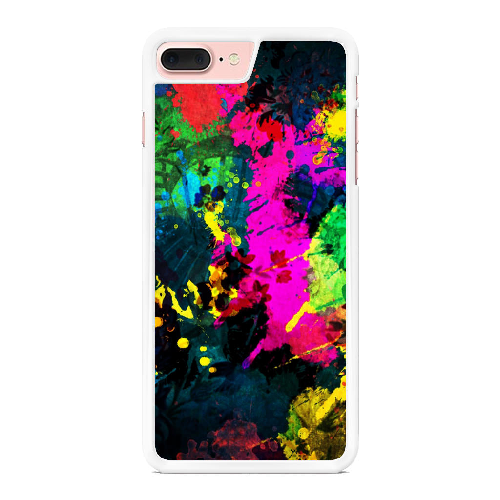 Mixture Colorful Paint iPhone 7 Plus Case