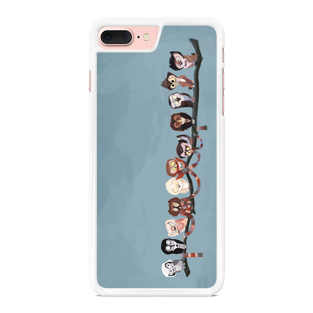 Owls on The Branch iPhone 8 Plus Case