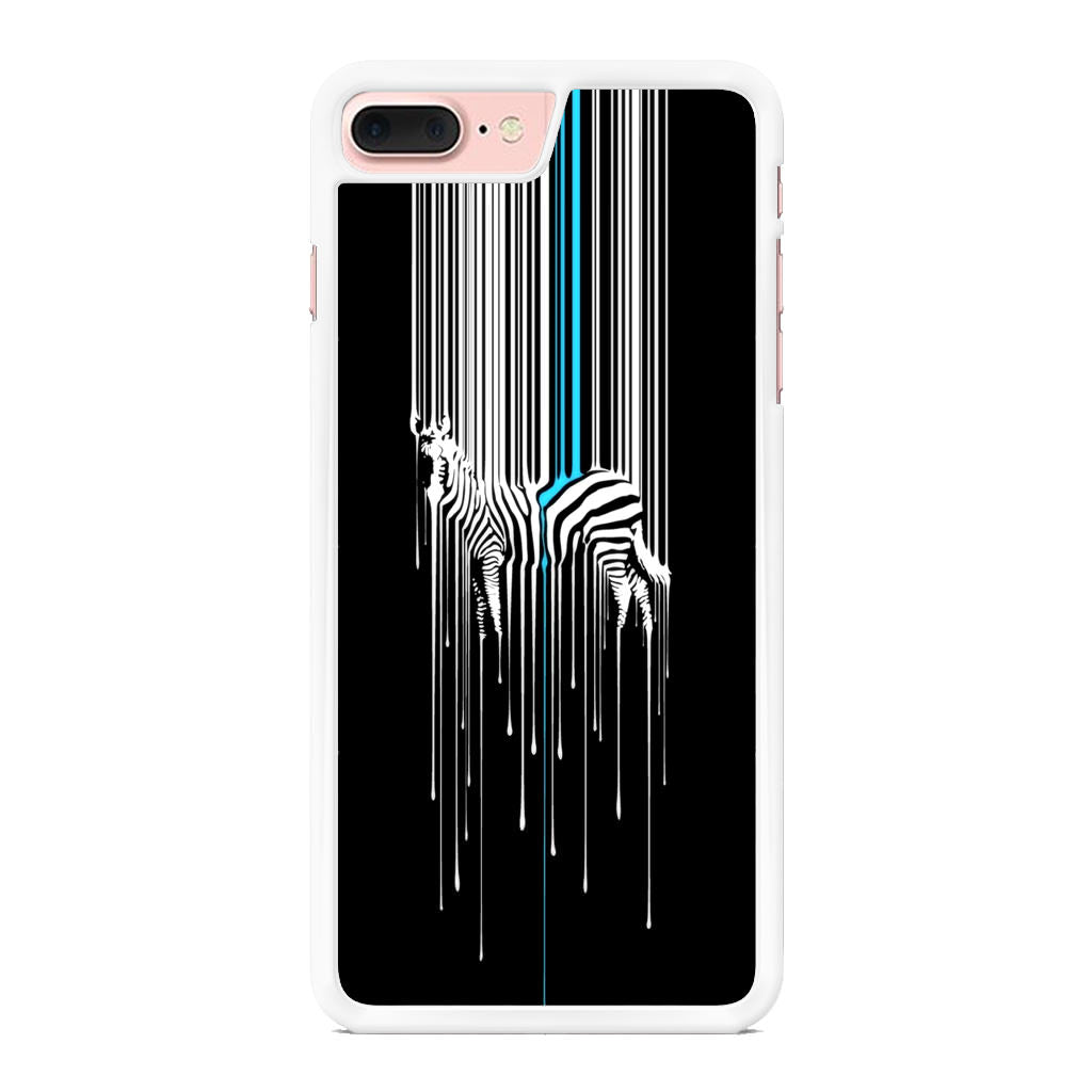 Painting Zebra iPhone 8 Plus Case