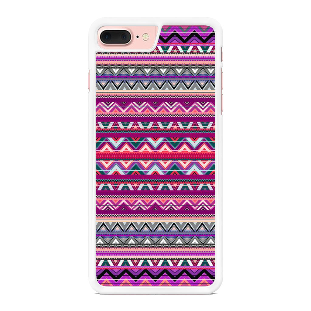 Purple Aztec Art iPhone 8 Plus Case