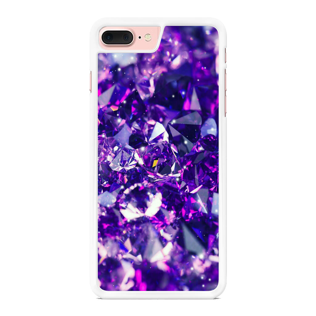 Purple Crystal iPhone 8 Plus Case