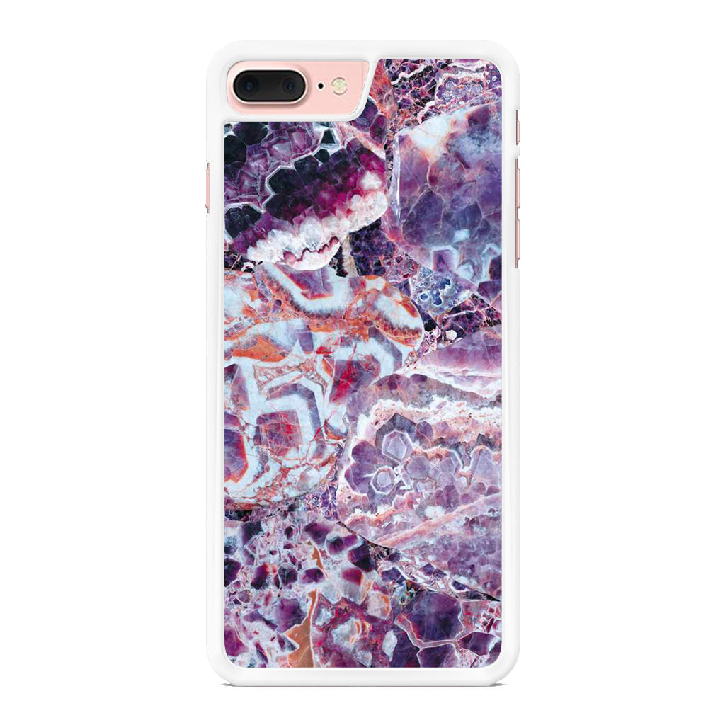 Purple Marble iPhone 8 Plus Case