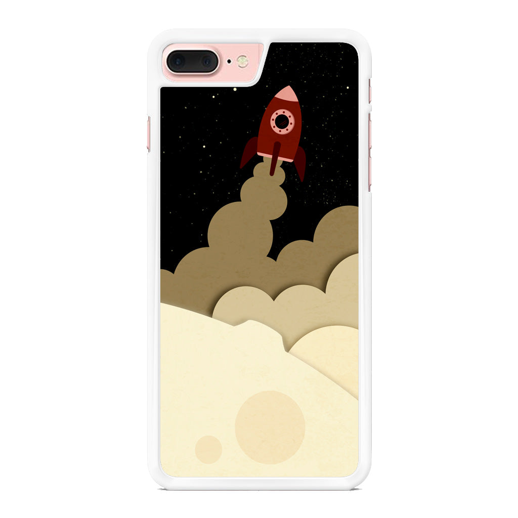 Rocket Ship iPhone 8 Plus Case