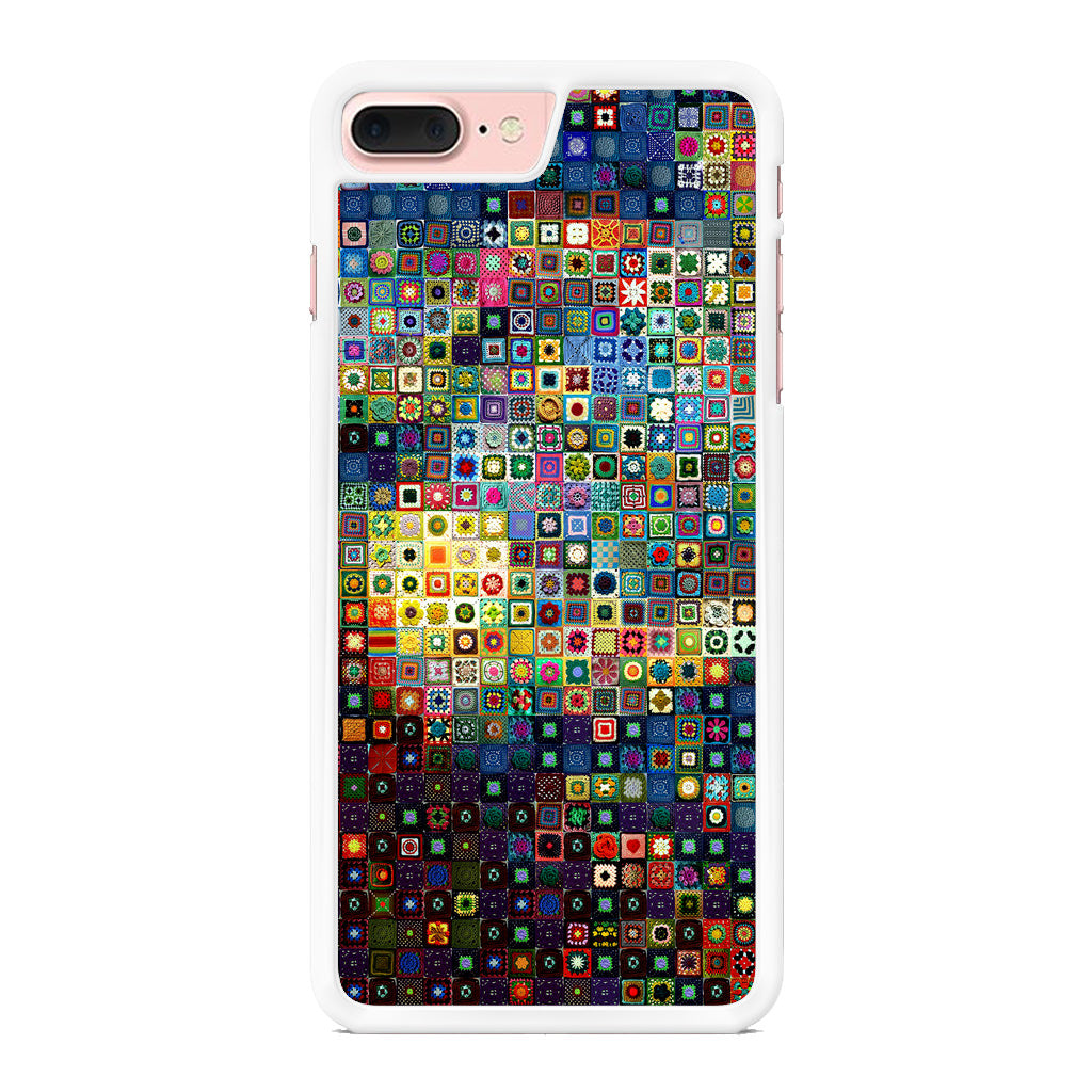 Starry Night Tiles iPhone 7 Plus Case