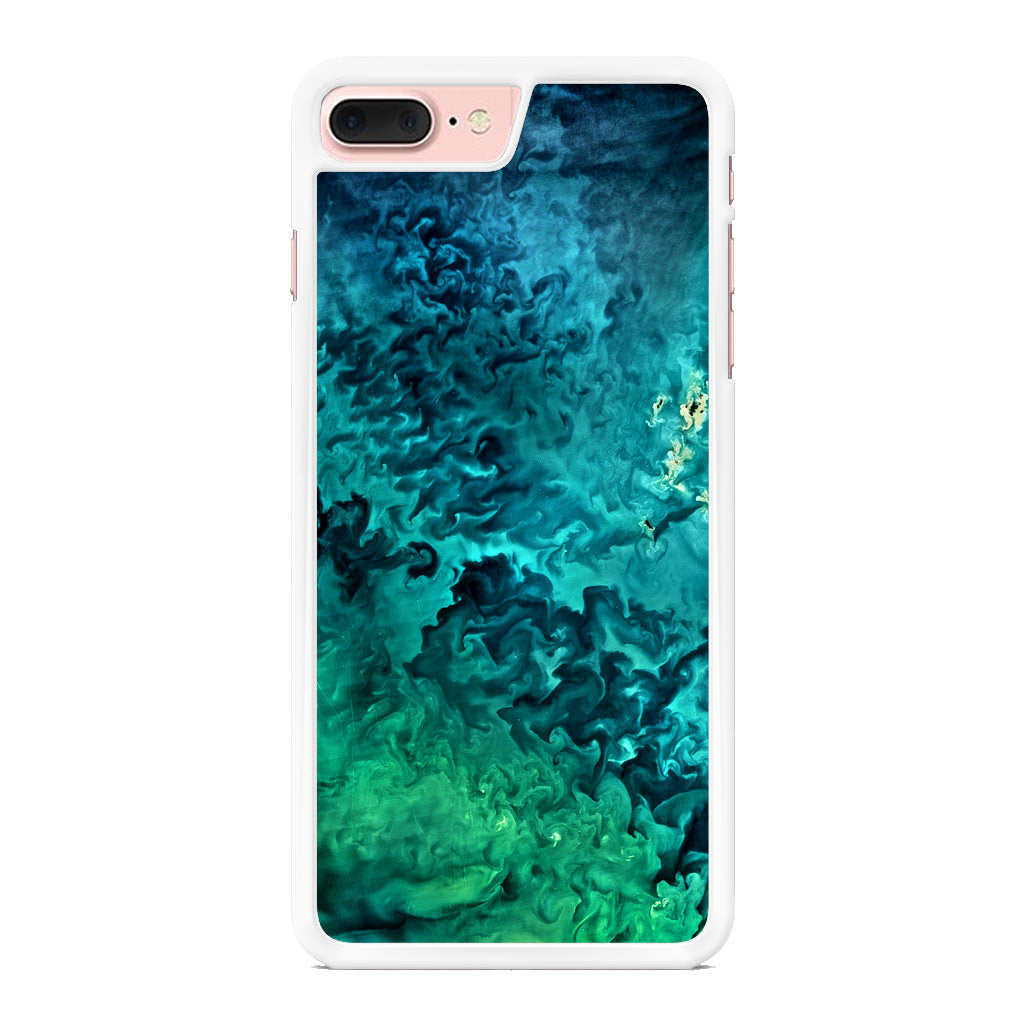 Swirls In The Yellow Sea iPhone 7 Plus Case