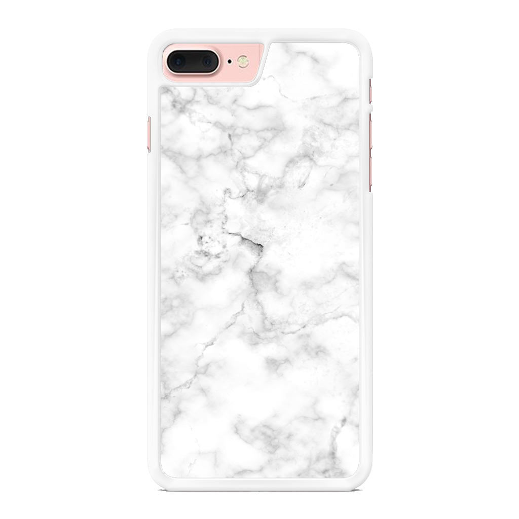 White Marble iPhone 8 Plus Case