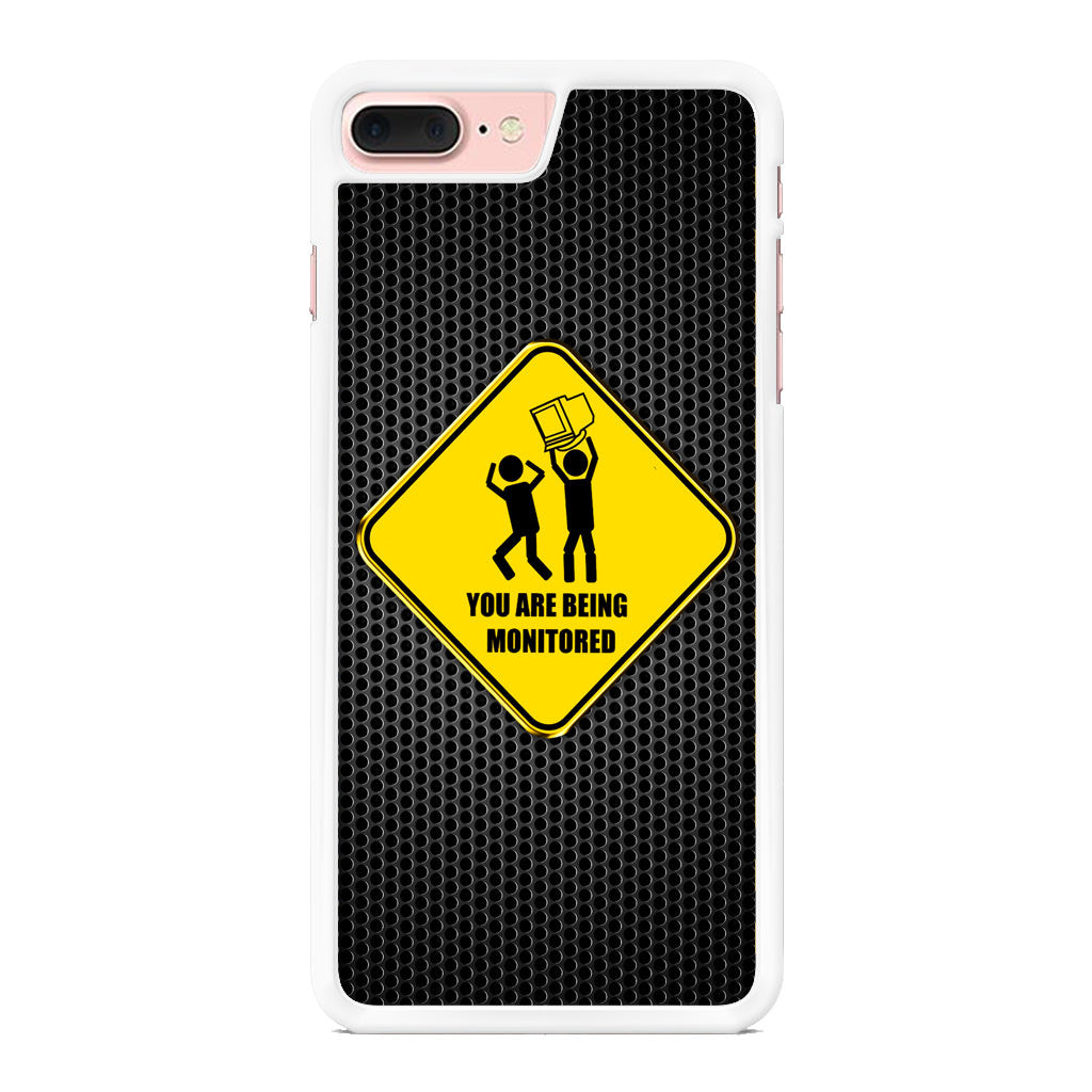 You Are Being Monitored iPhone 8 Plus Case