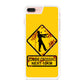Zombie Crossing Sign iPhone 8 Plus Case
