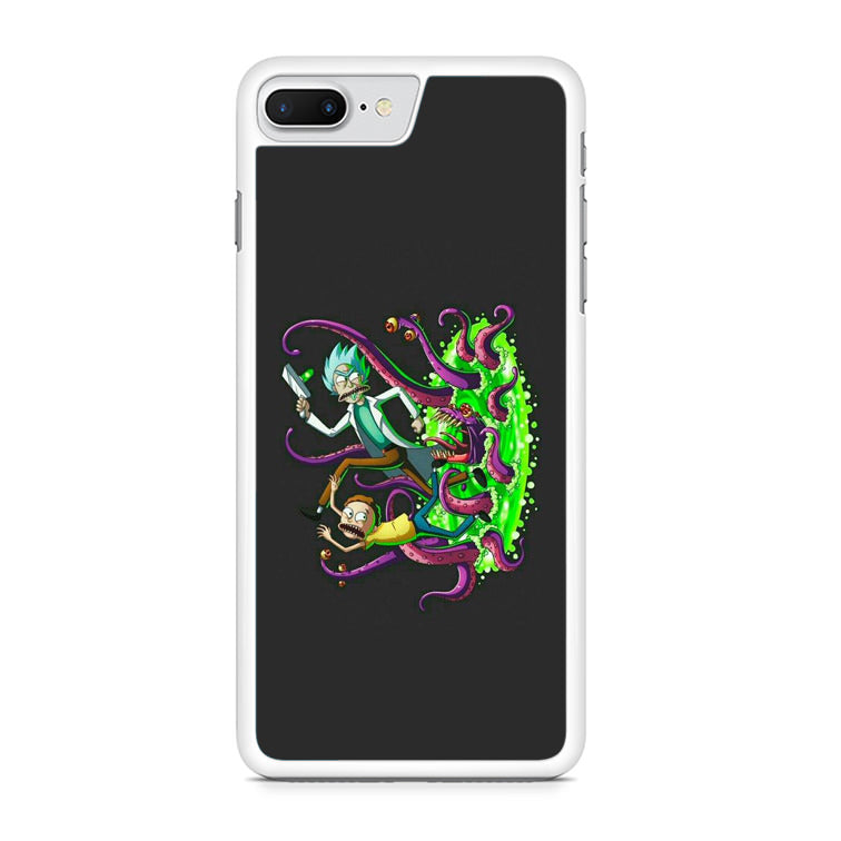 Rick And Morty Pass Through The Portal iPhone 8 Plus Case