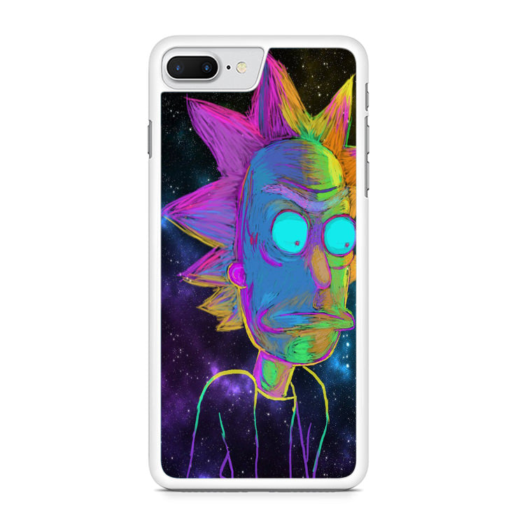 Rick Colorful Crayon Space iPhone 8 Plus Case