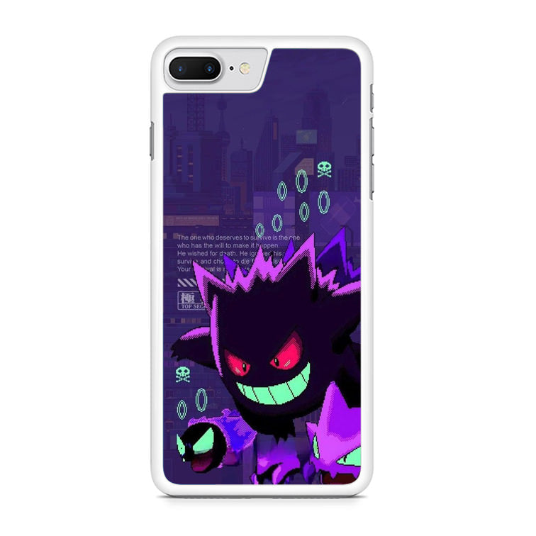 Gengar Pixel Art iPhone 7 Plus Case