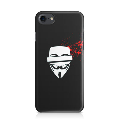Anonymous Blood Splashes iPhone 7 Case
