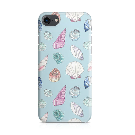 Beach Shells Pattern iPhone 8 Case