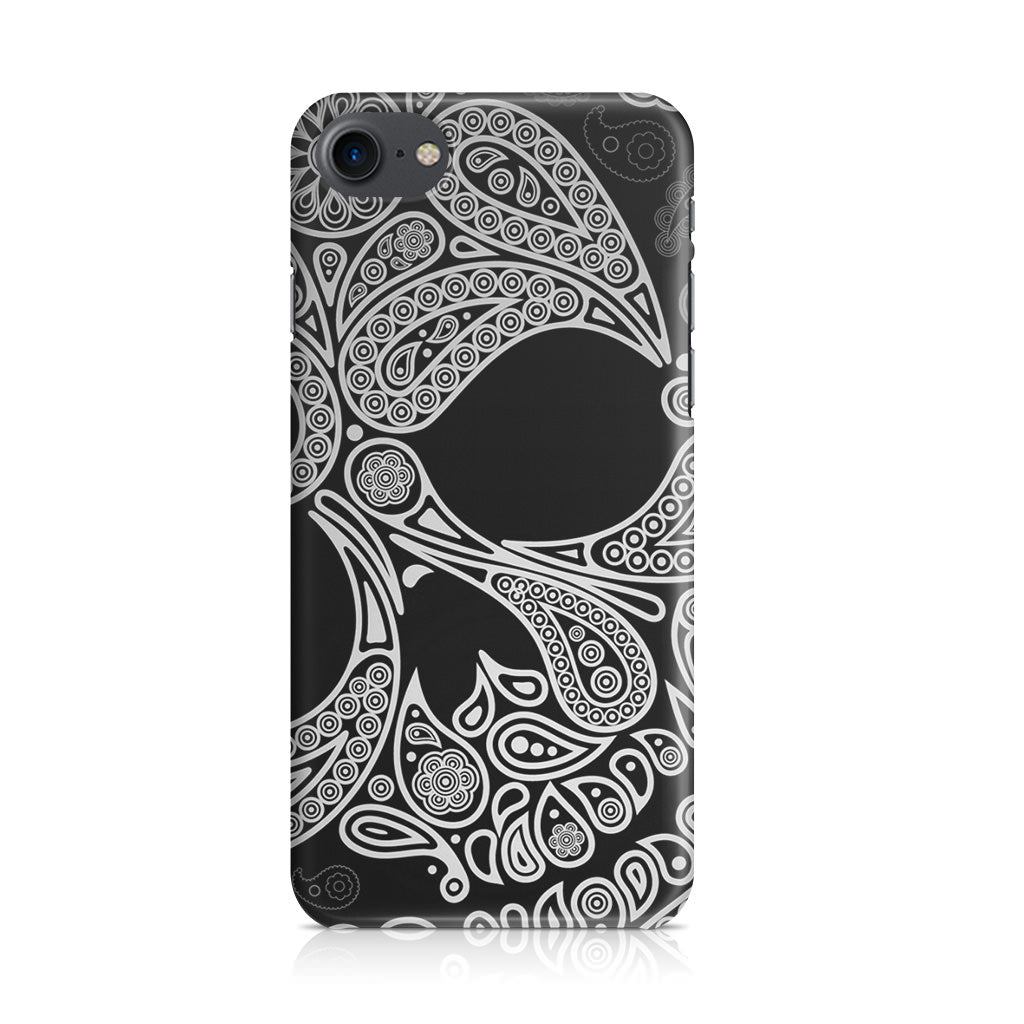 Black Skull iPhone 7 Case