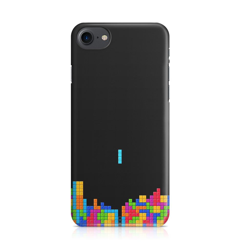 Classic Video Game Tetris iPhone 8 Case