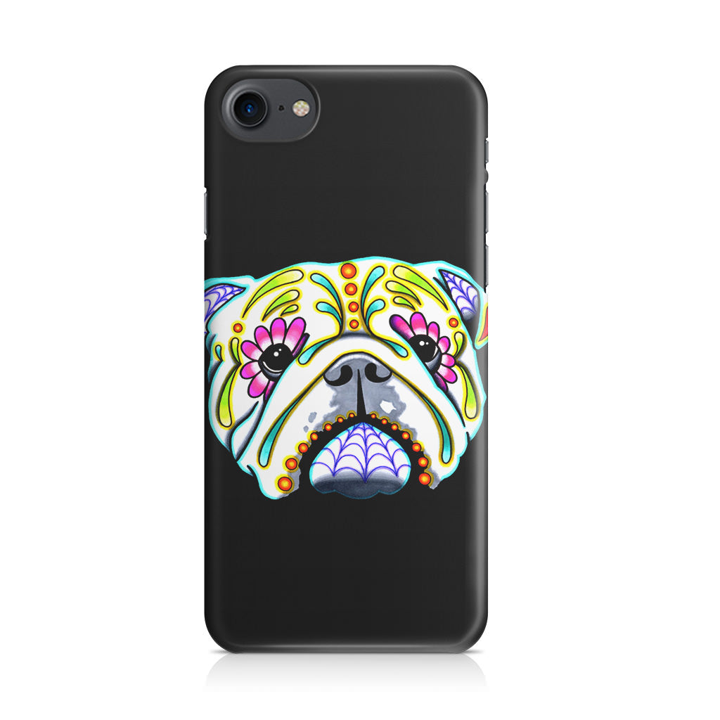 Colorful Bulldog Art iPhone 7 Case