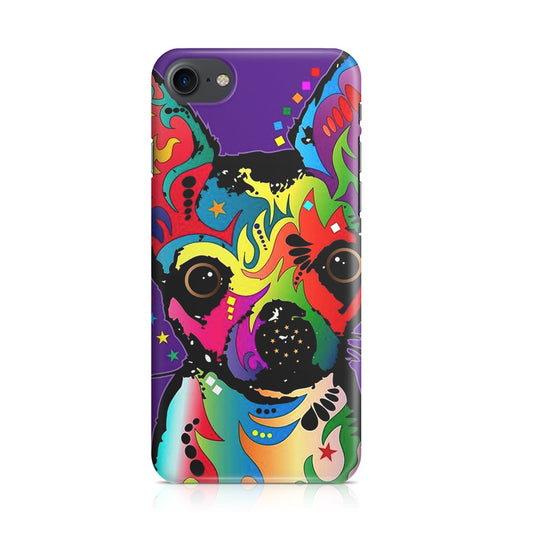 Colorful Chihuahua iPhone 8 Case