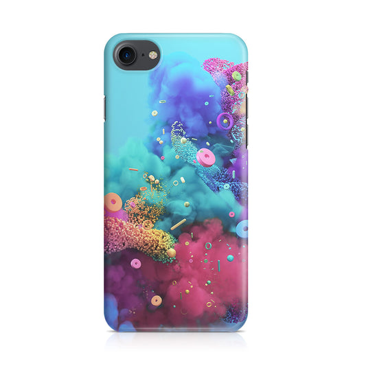 Colorful Smoke Boom iPhone 7 Case