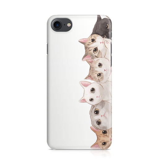 Cute Cats Vertical iPhone 8 Case