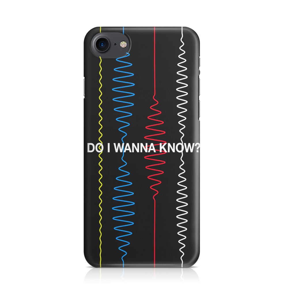 Do I Wanna Know Four Strings iPhone 8 Case