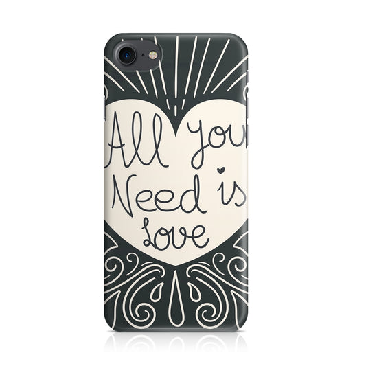 Drawn Love iPhone 7 Case