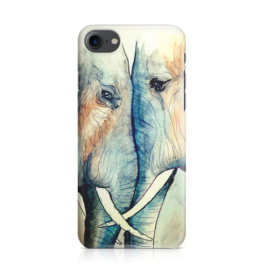 Elephants Sadness iPhone 7 Case