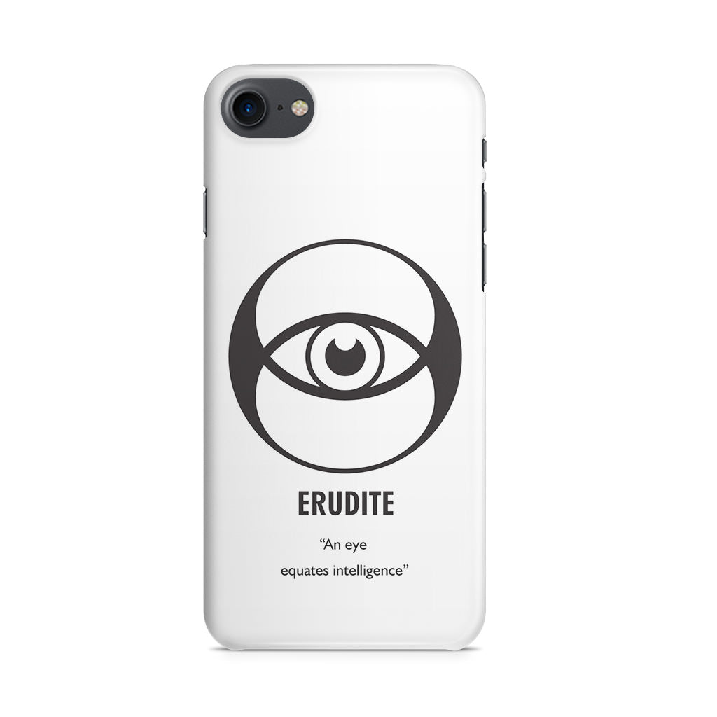 Erudite Divergent Faction iPhone 8 Case