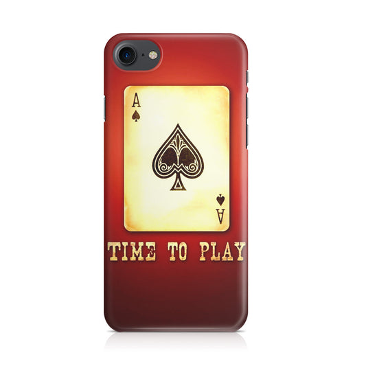 Game Card Time To Play iPhone 7 Case