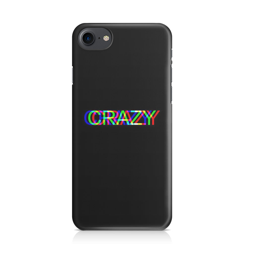 Glitch Crazy iPhone 8 Case