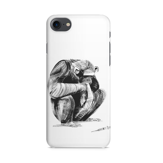 Guinea Chimp iPhone 8 Case