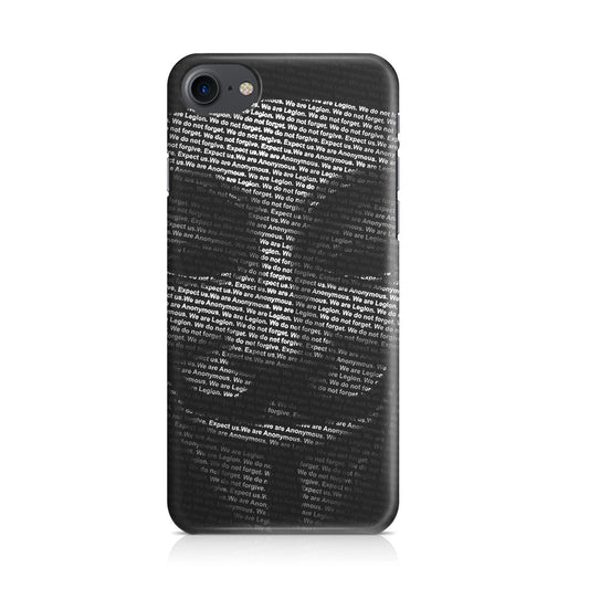 Guy Fawkes Mask Anonymous iPhone 8 Case