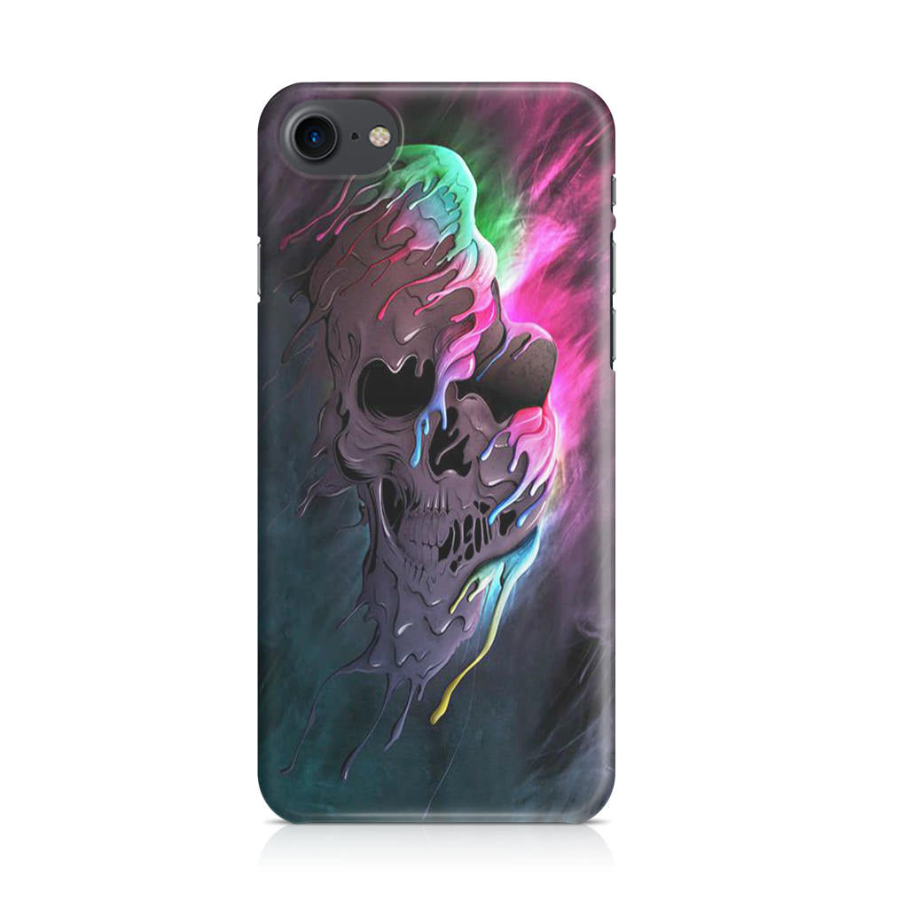 Melted Skull iPhone 8 Case