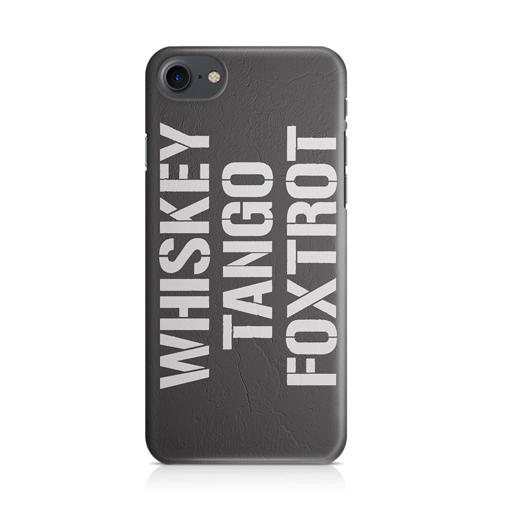 Military Signal Code iPhone 8 Case