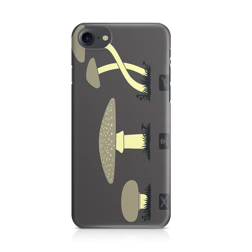 Mushroom Minimalism iPhone 7 Case