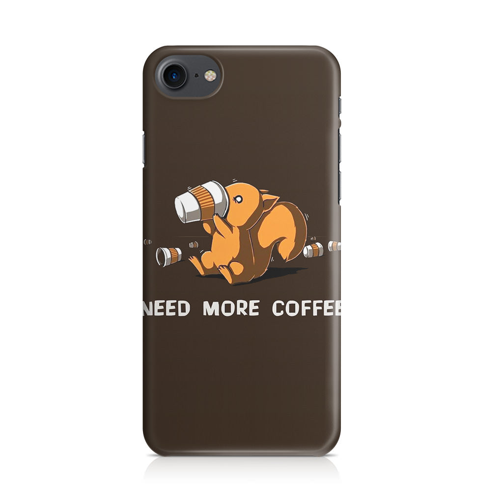 Need More Coffee Programmer Story iPhone 8 Case